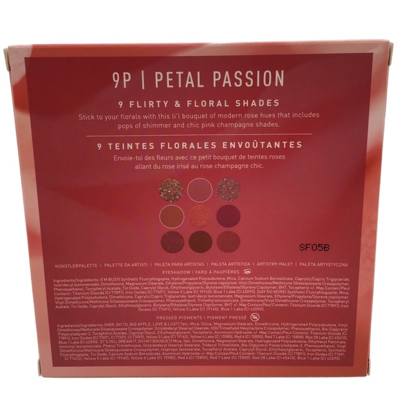 Morphe 9P Petal Passion Artistry Palette - Picture 6 of 8